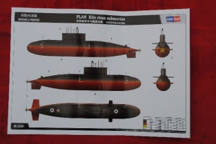 Hobby Boss 83501 PLAN Kilo Class Submarine